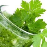 Surprising parsley water