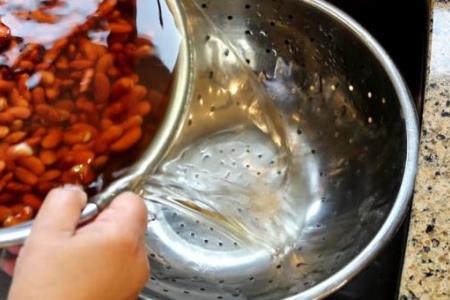 What to do with the water in which you cooked beans?