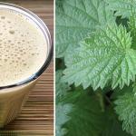 Almond Milk with Nettles