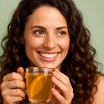 Why is the combination of green tea and orange so healthy?