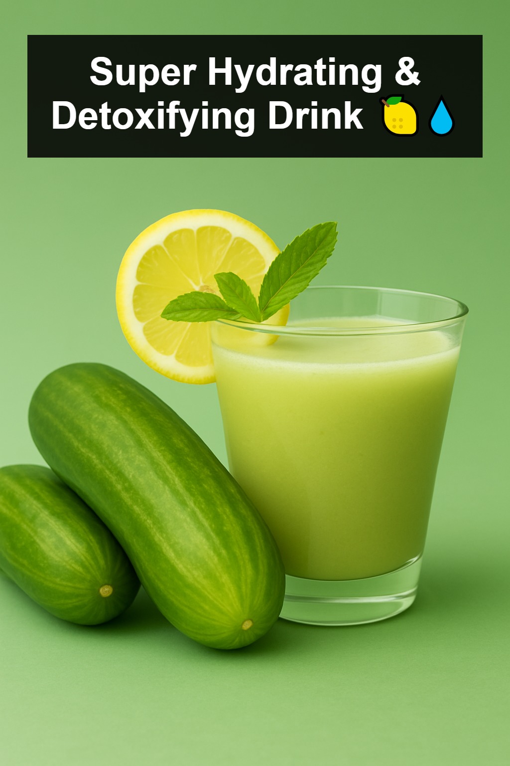 Cucumber and Lemon Juice That Will Delight You
