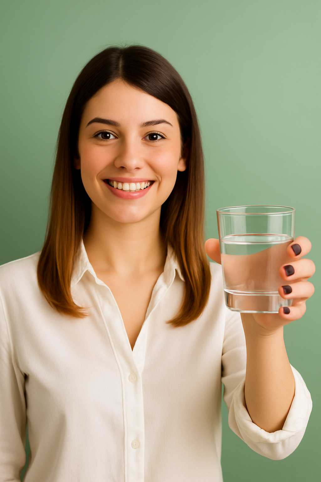 How does the body show that it has too little water?