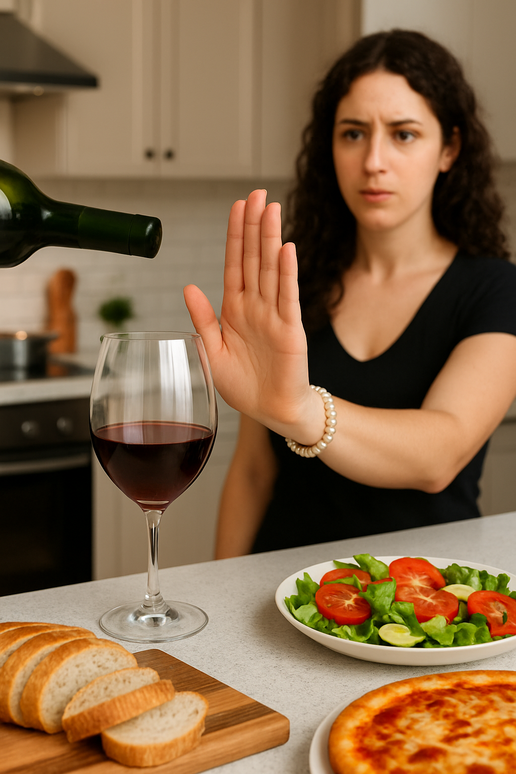 Why wine with lunch yes, water no?