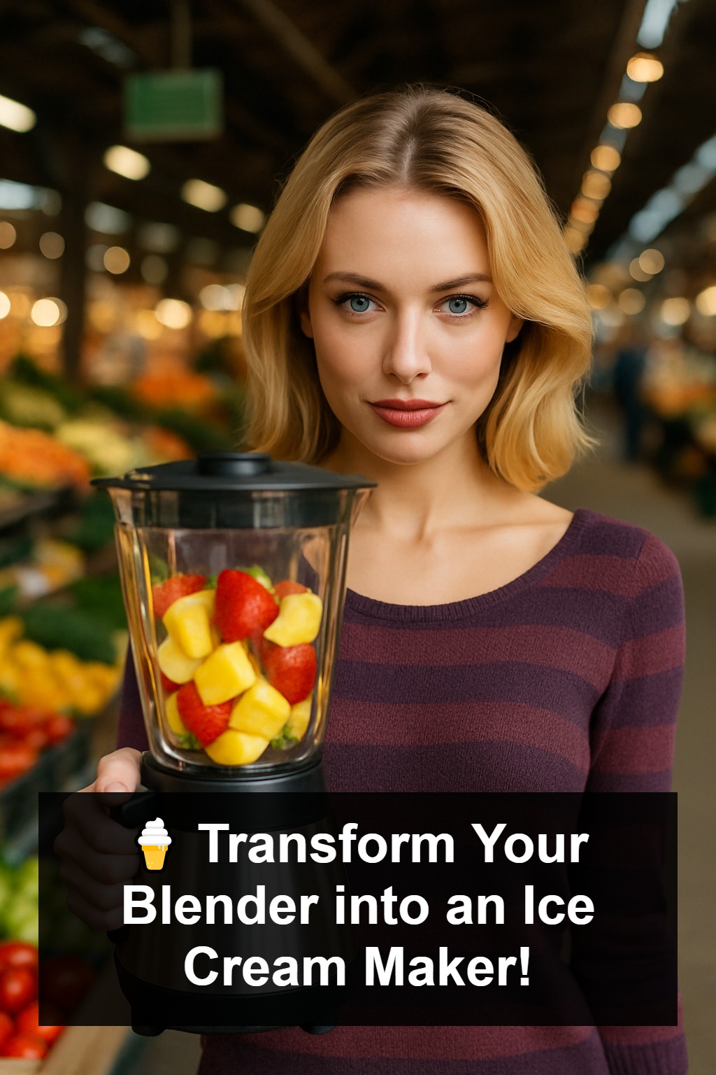 Tasty and healthy meals from the blender