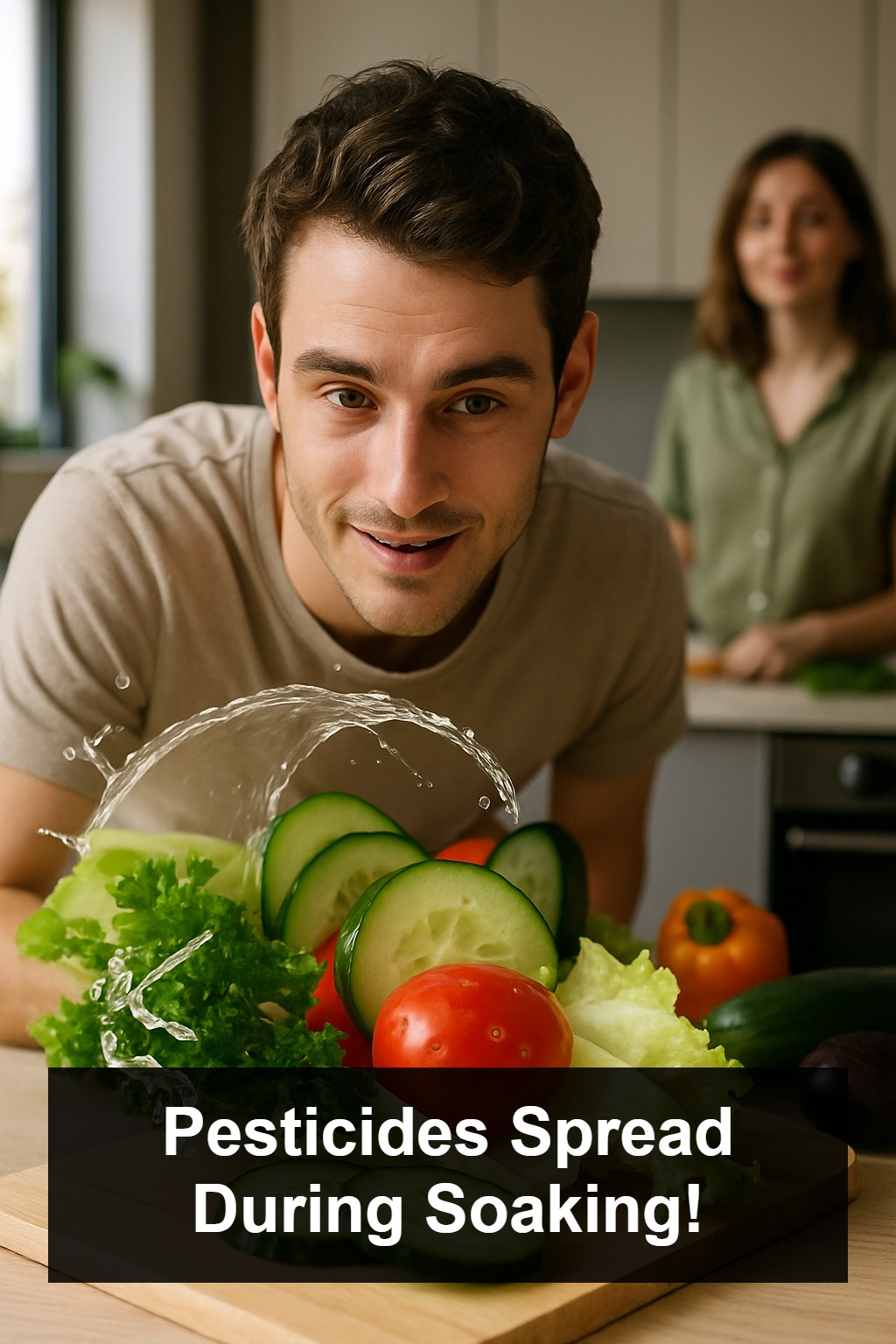 Why soaking vegetables in water is not recommended