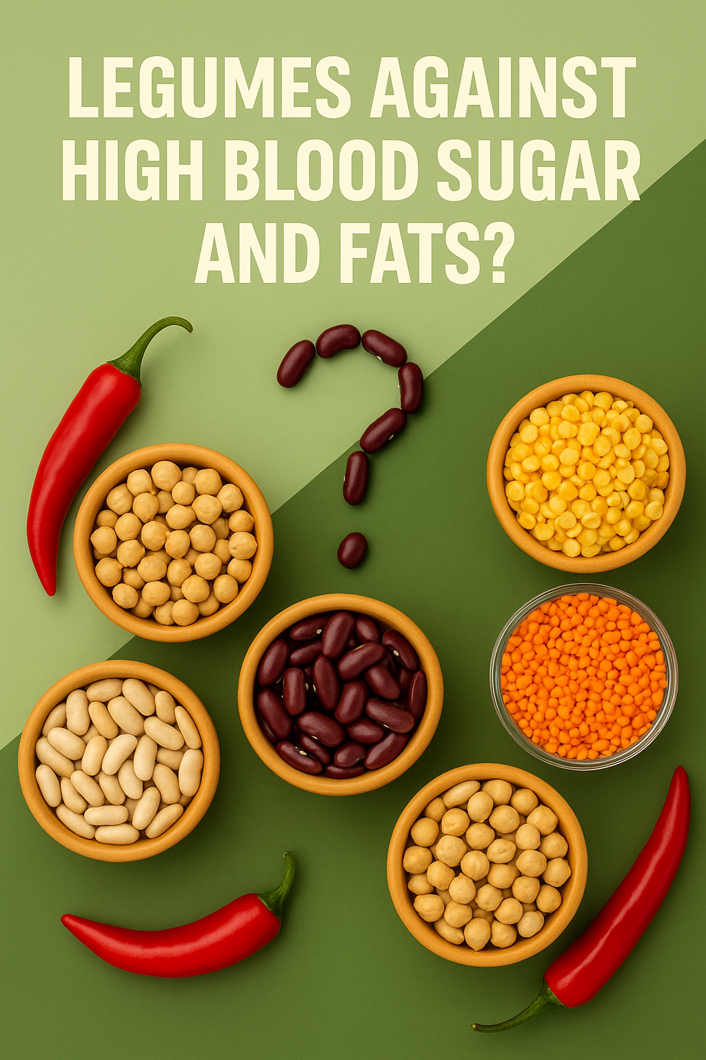 Legumes Against High Blood Sugar and Fats