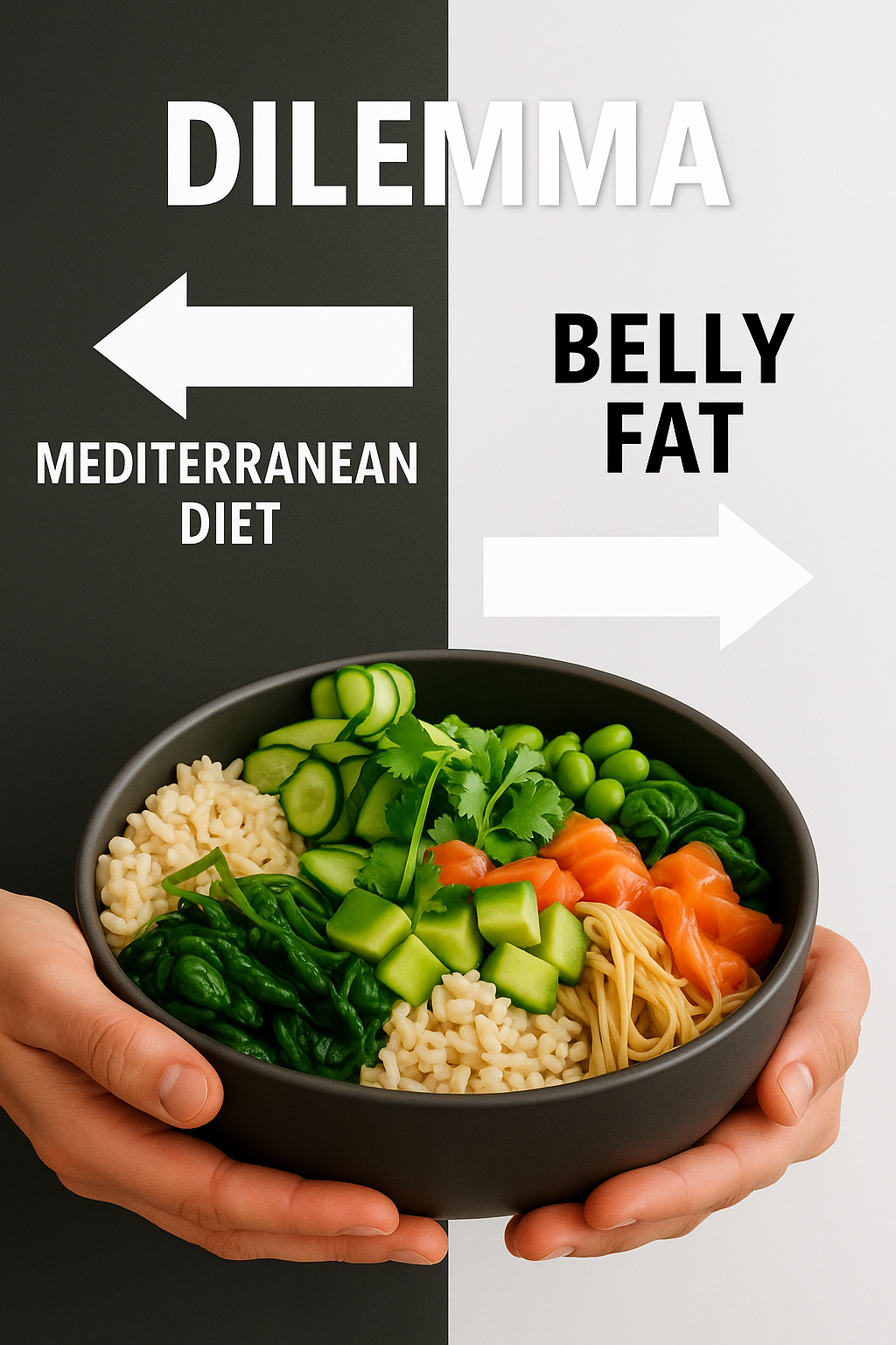 Mediterranean diet against belly fat