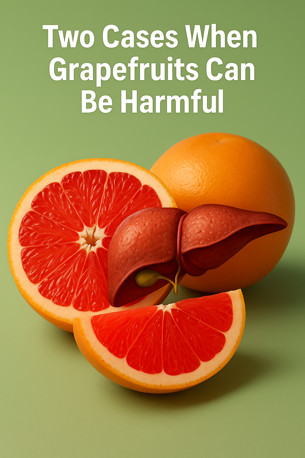 Two cases when grapefruits can be harmful