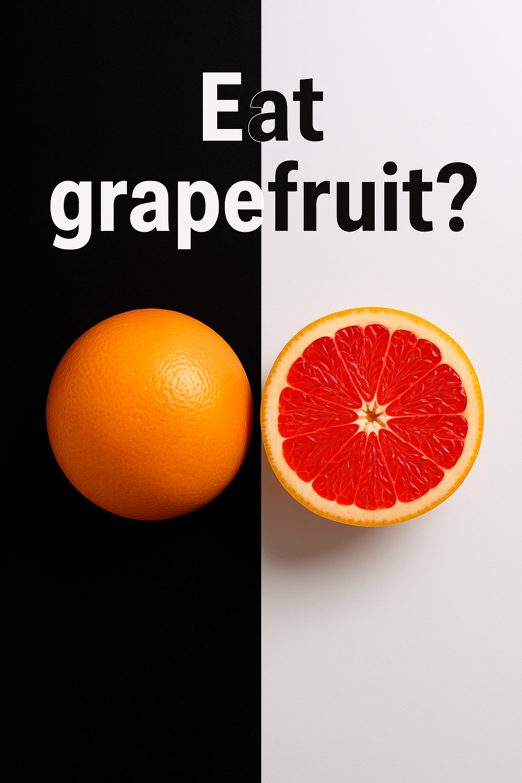 Two cases when grapefruits can be harmful