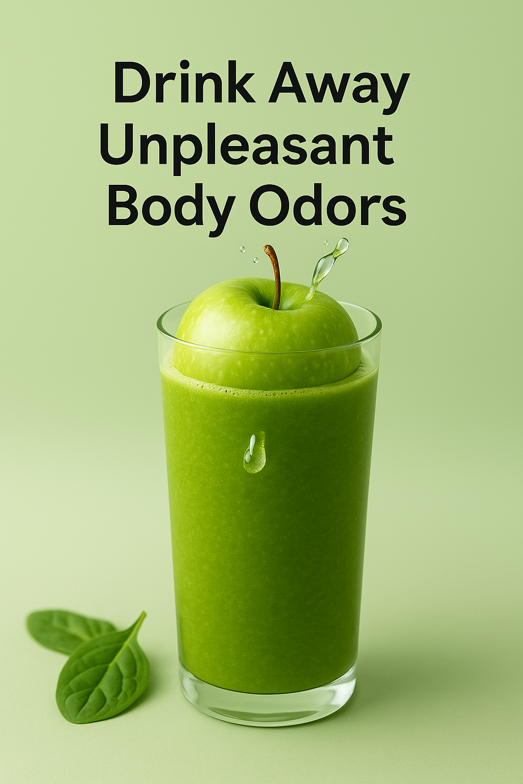 Drink Away Unpleasant Body Odors