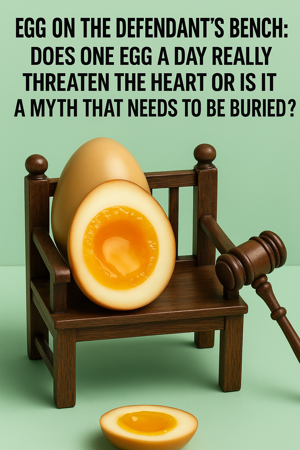 Egg on the defendant's bench: Does one egg a day really threaten the heart or is it a myth that needs to be buried?