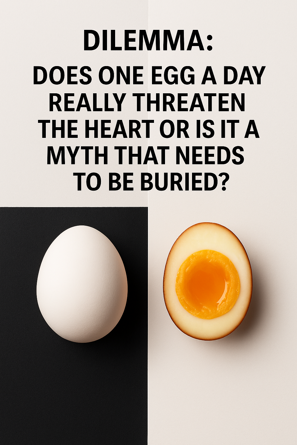 Egg on the defendant's bench: Does one egg a day really threaten the heart or is it a myth that needs to be buried?