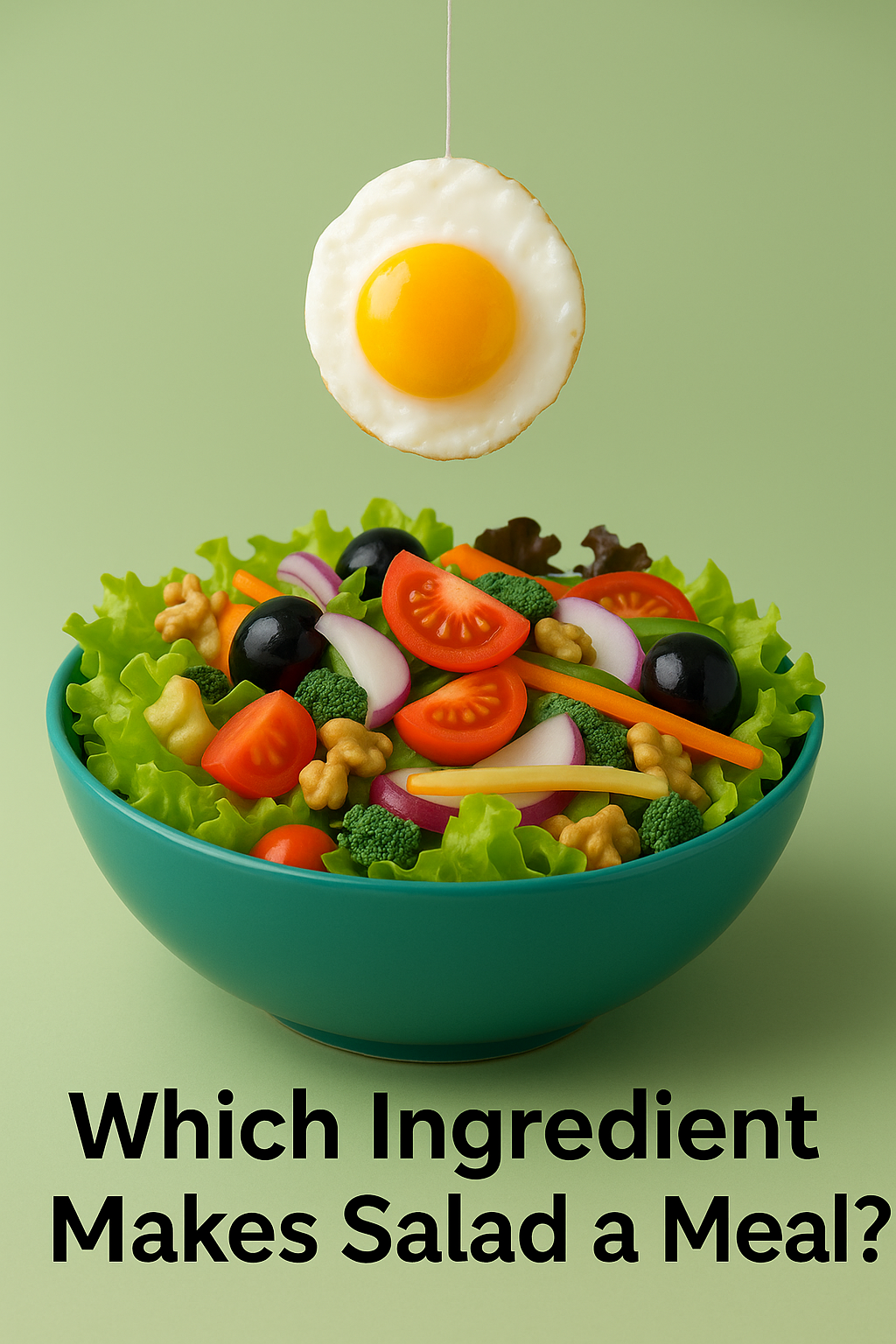 When Vegetables Become a Meal: What Is Salad Missing To Really Fill You Up