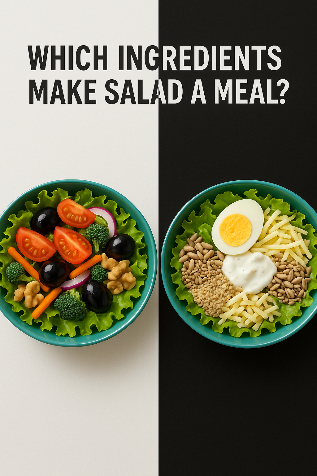 When Vegetables Become a Meal: What Is Salad Missing To Really Fill You Up
