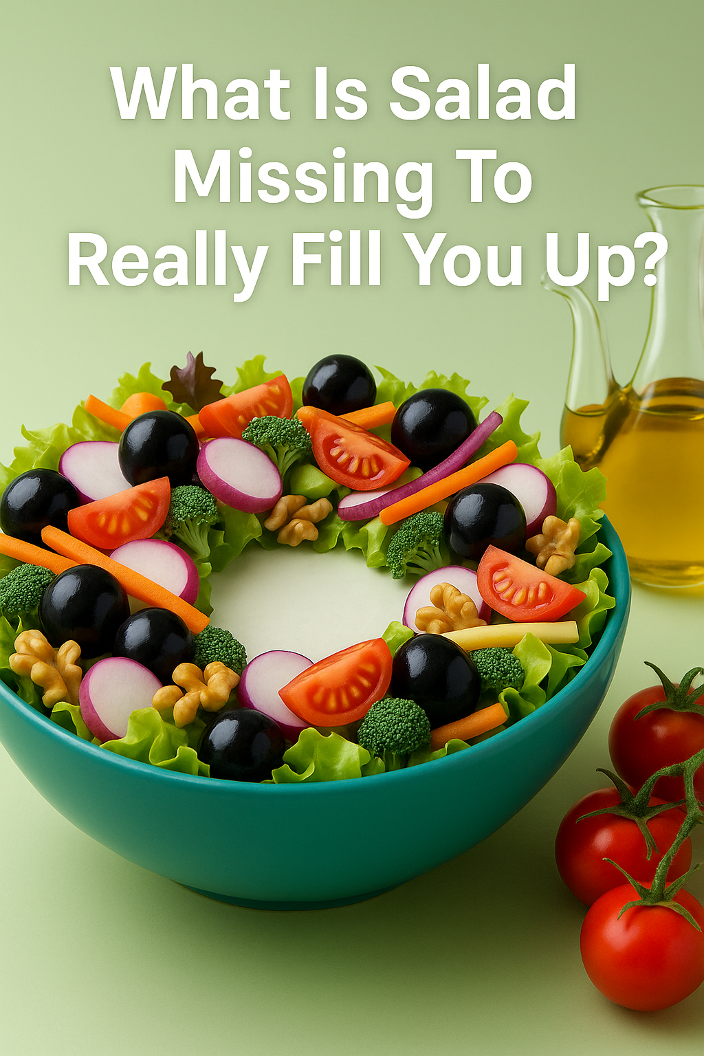 When Vegetables Become a Meal: What Is Salad Missing To Really Fill You Up