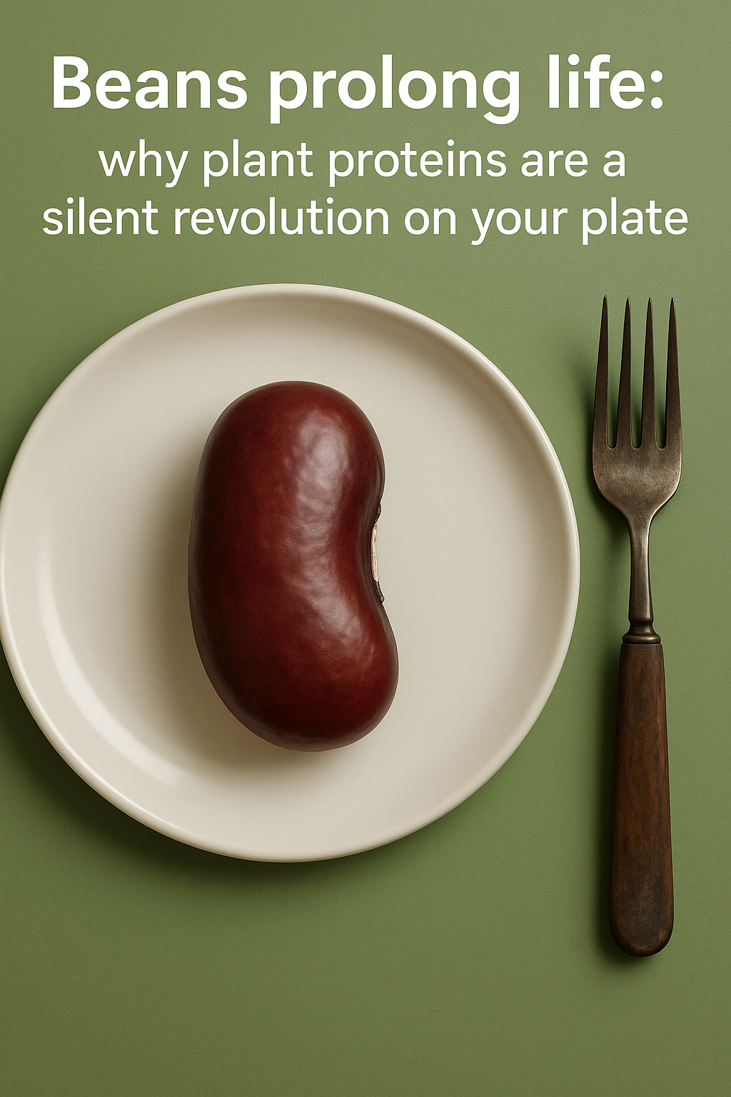 Beans prolong life: why plant proteins are a silent revolution on your plate