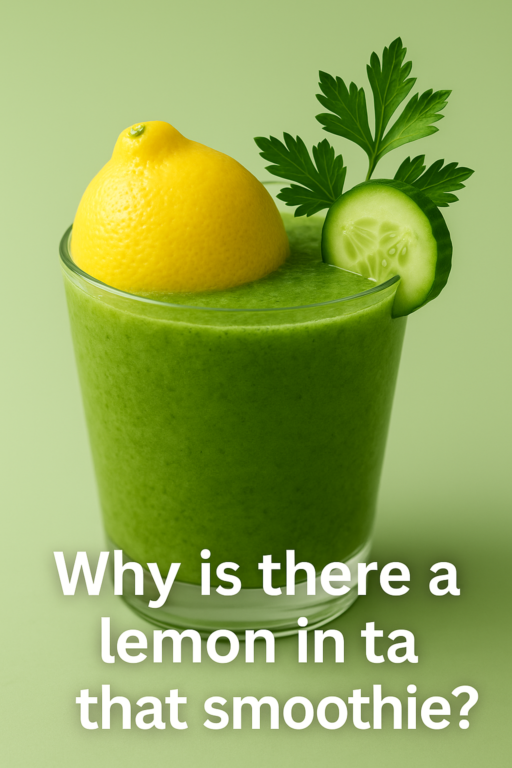 Cucumber, lemon, and parsley in a glass: a simple morning juice that more and more healthy gourmets swear by