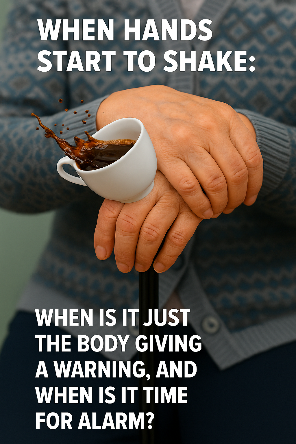 When hands start to shake: when is it just the body giving a warning, and when is it time for alarm?