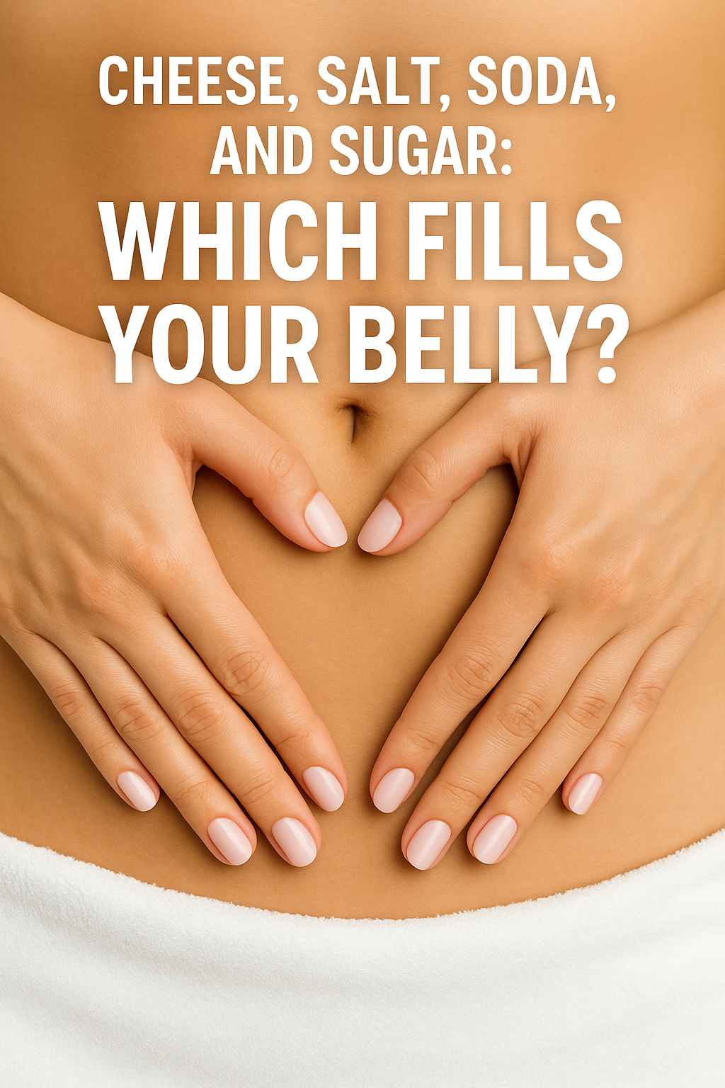 Cheese, salt, soda, and sugar: four foods that silently fill your belly