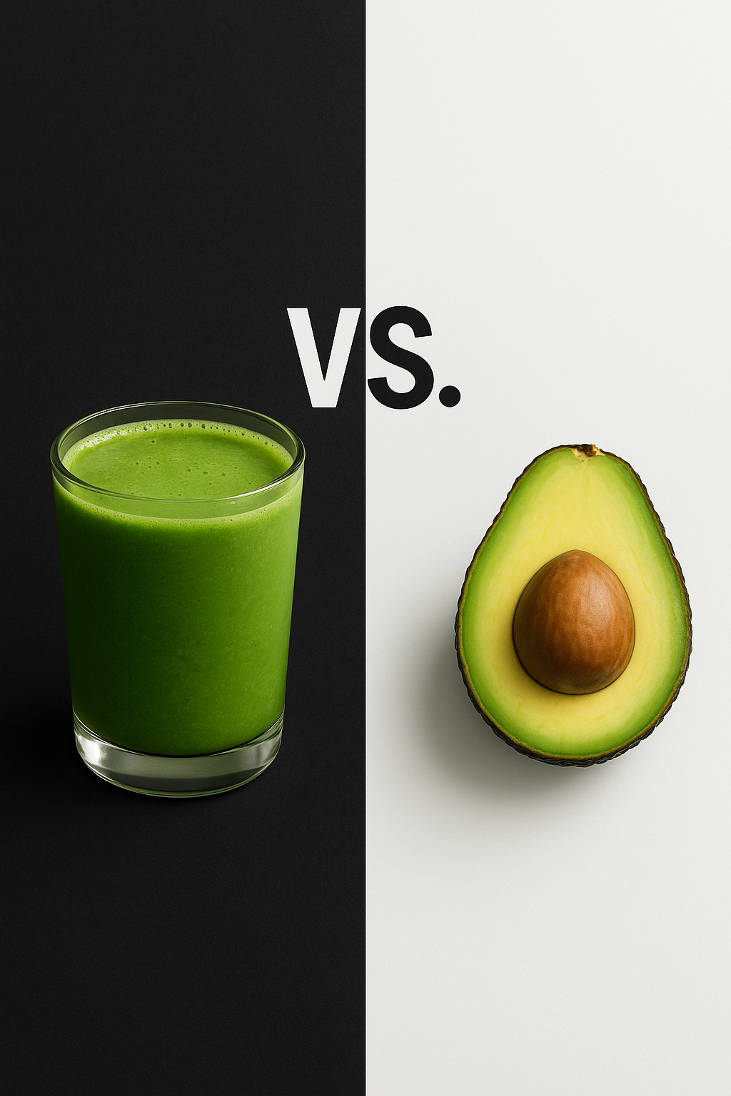 Green drink with spinach, ginger, and avocado: a recipe to support body cleansing