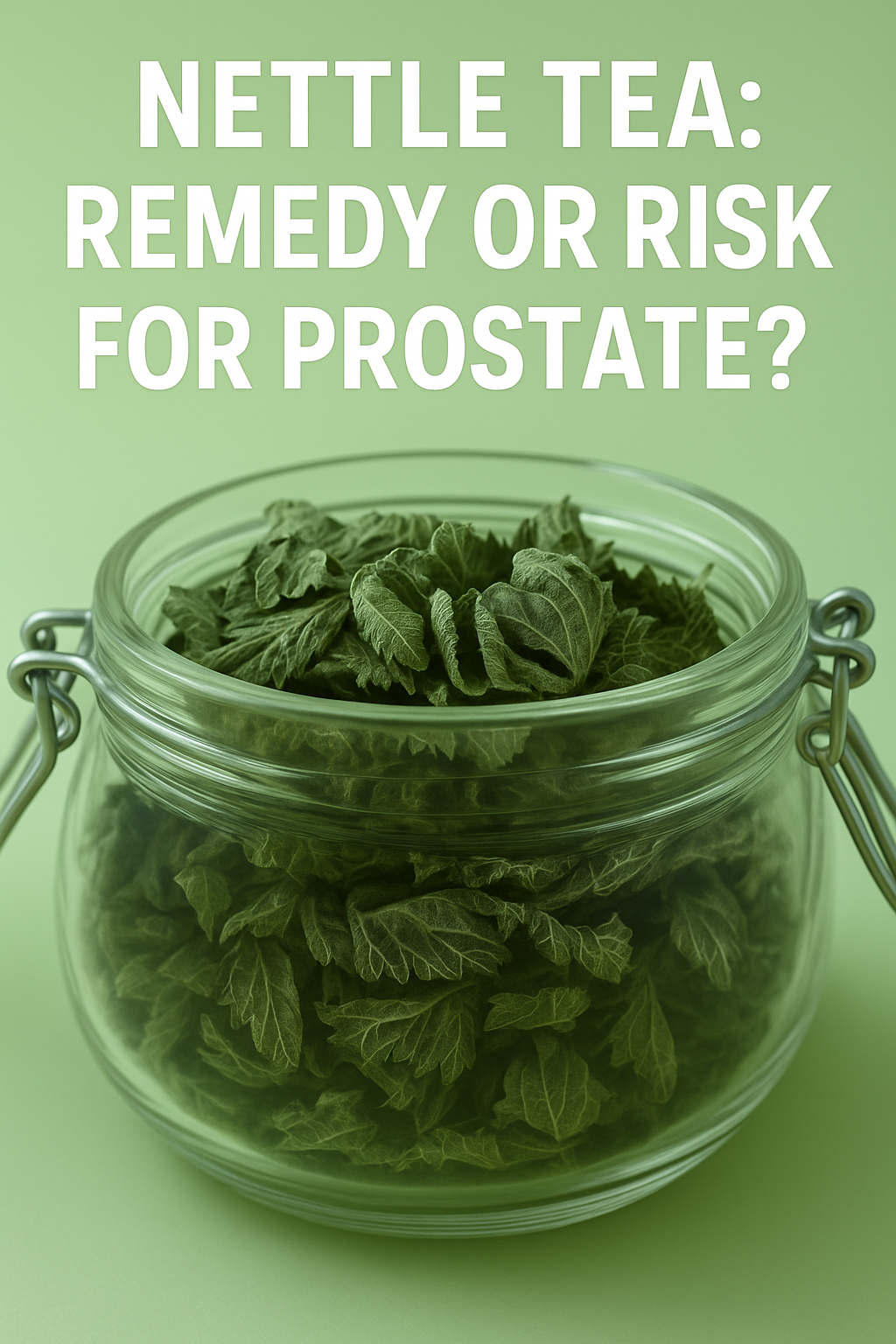 Nettle: a remedy from God that you can find by the forest and that really helps with allergies, rheumatism, and prostate issues