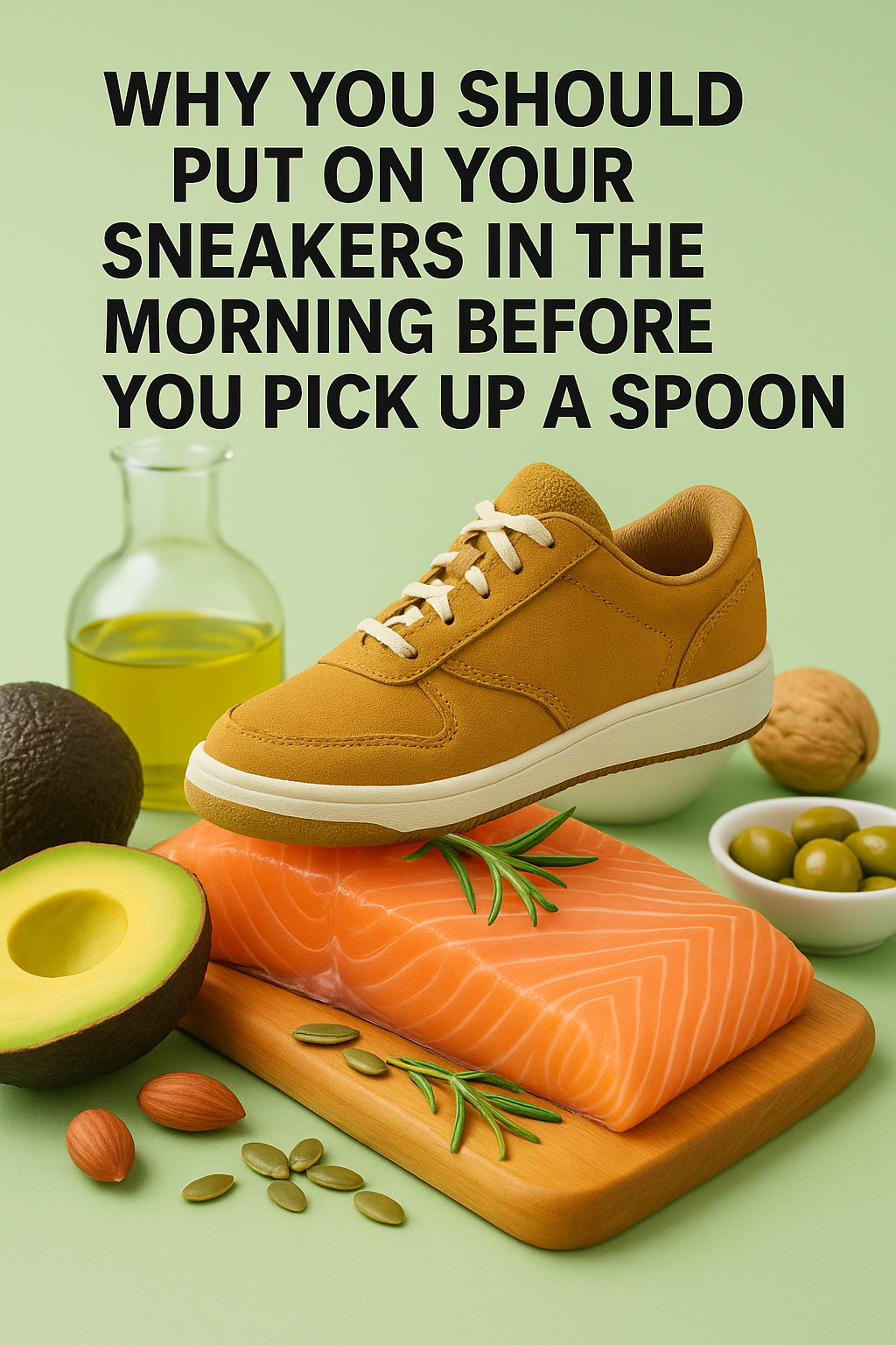 Why you should put on your sneakers in the morning before you pick up a spoon