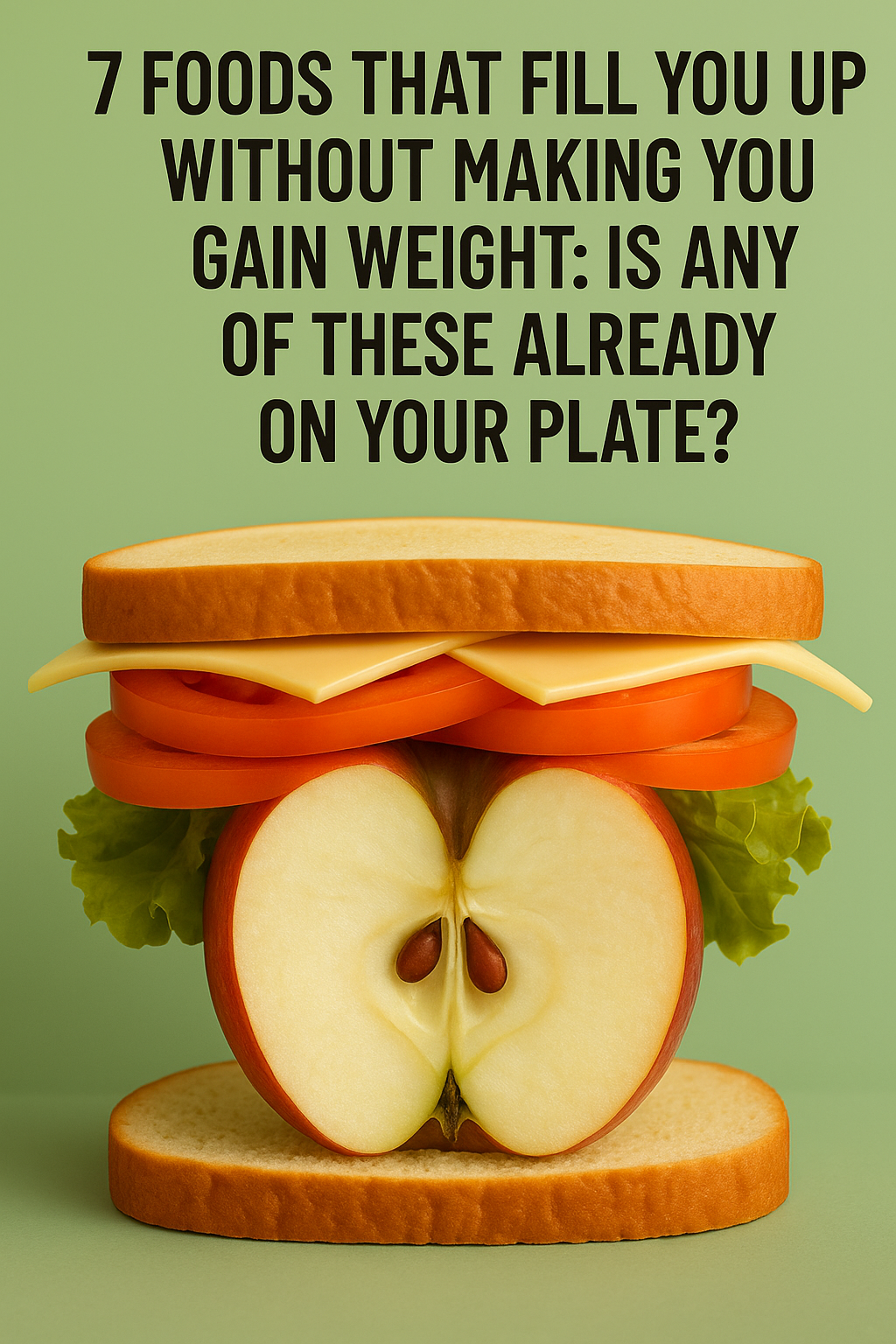 7 foods that fill you up without making you gain weight: is any of these already on your plate?