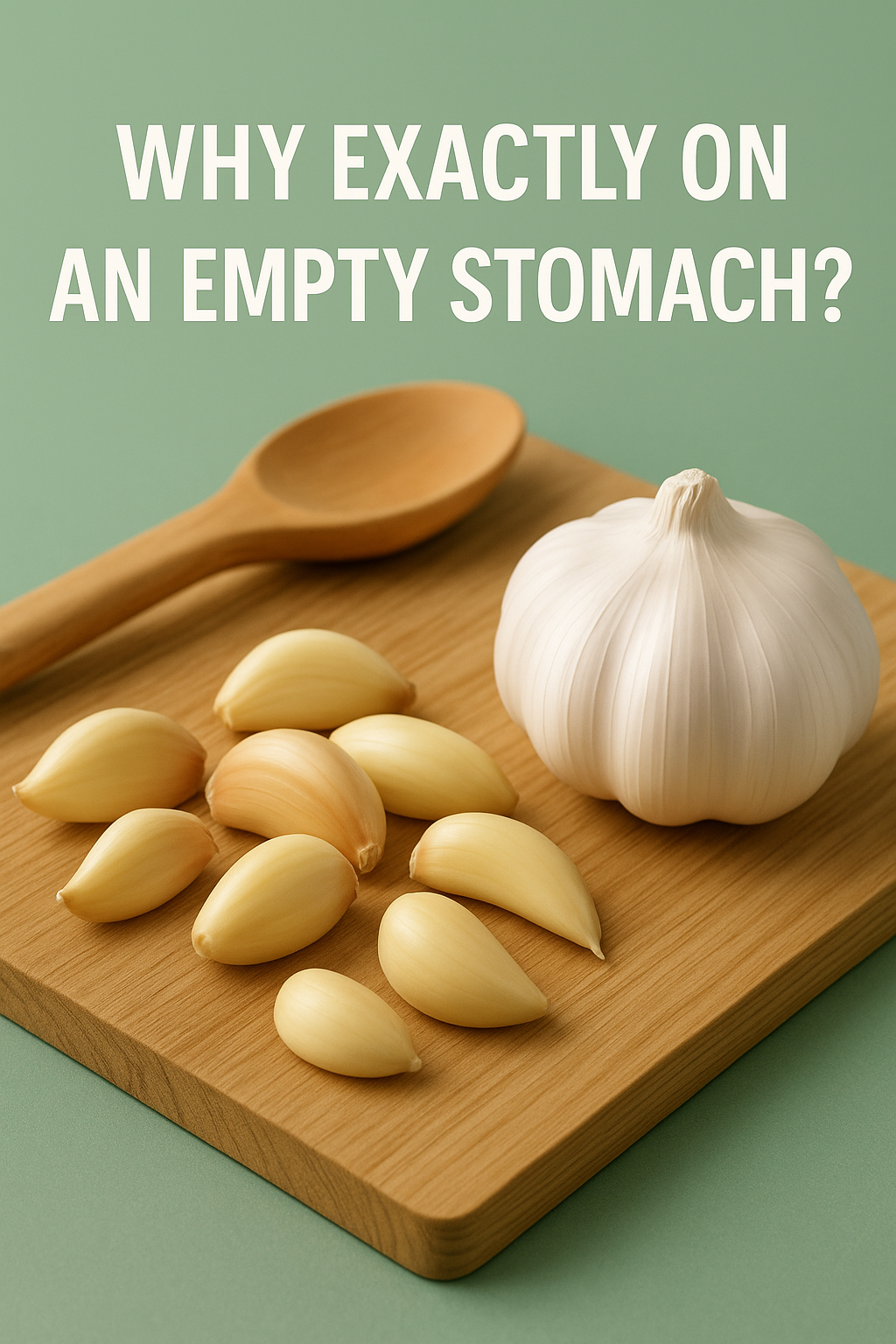 One clove of garlic in the morning on an empty stomach: a simple habit, for which science keeps discovering more and more reasons