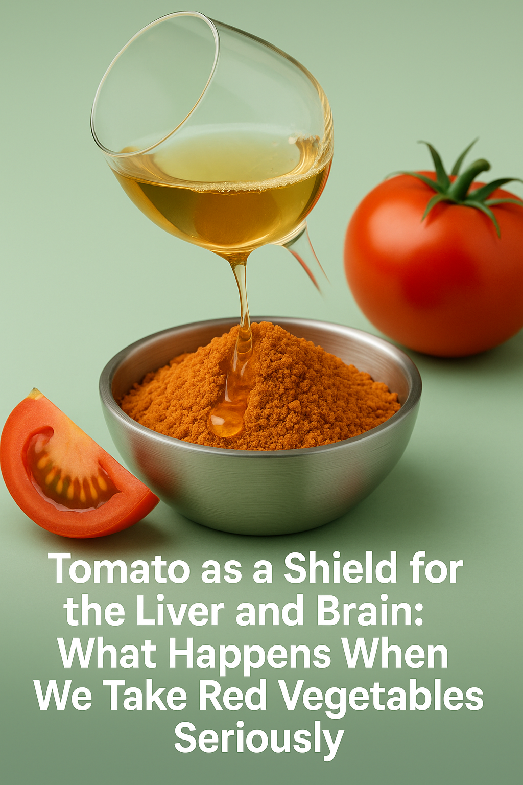 Tomato as a Shield for the Liver and Brain: What Happens When We Take Red Vegetables Seriously