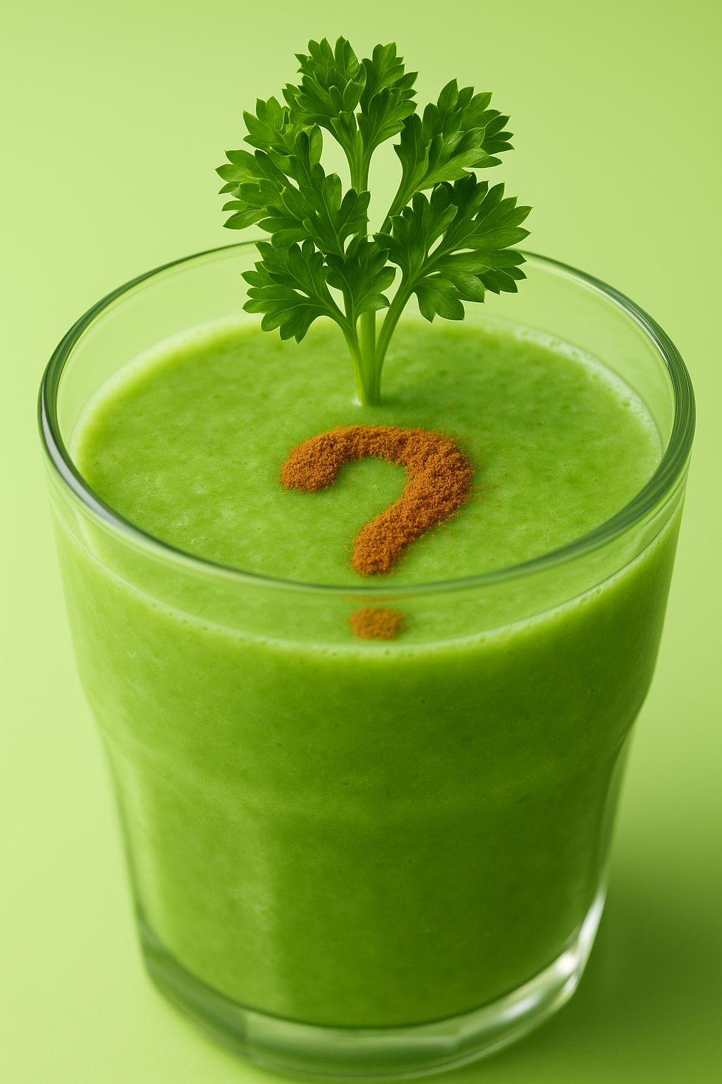 Yogurt, parsley, and cinnamon: a simple drink that aids digestion
