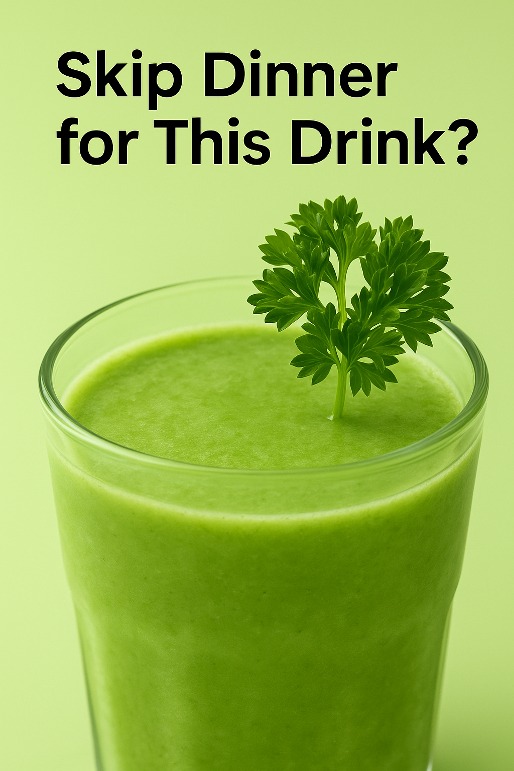 Yogurt, parsley, and cinnamon: a simple drink that aids digestion