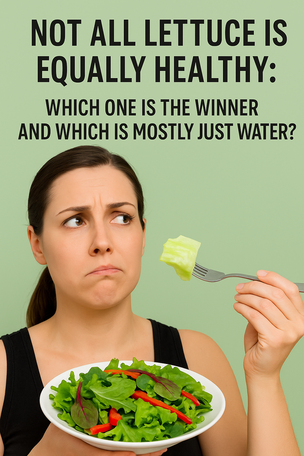 Not all lettuce is equally healthy: which one is the winner and which is mostly just water?