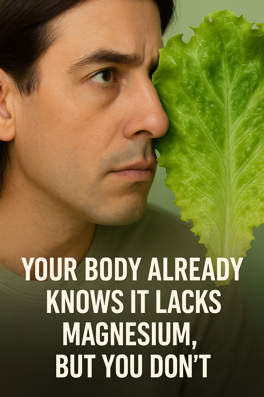 Your body already knows it lacks magnesium, but you don’t