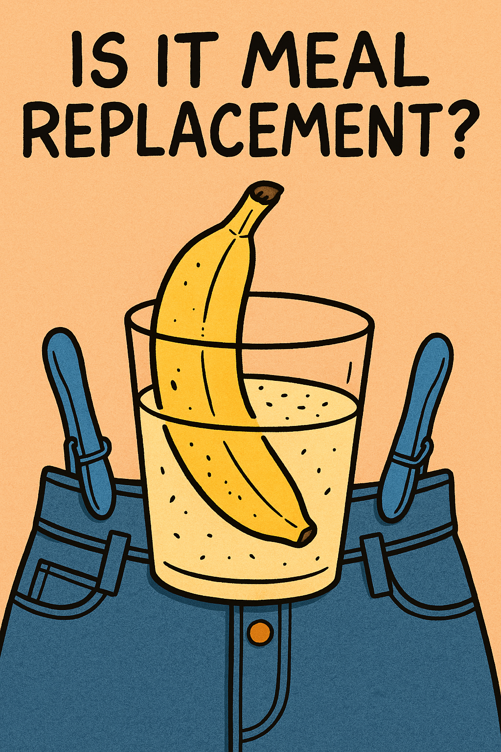 Banana in a glass: a smoothie that replaces a meal and quickly satisfies hunger