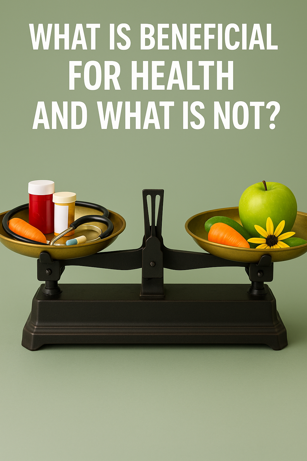 What is beneficial for health and what is not?