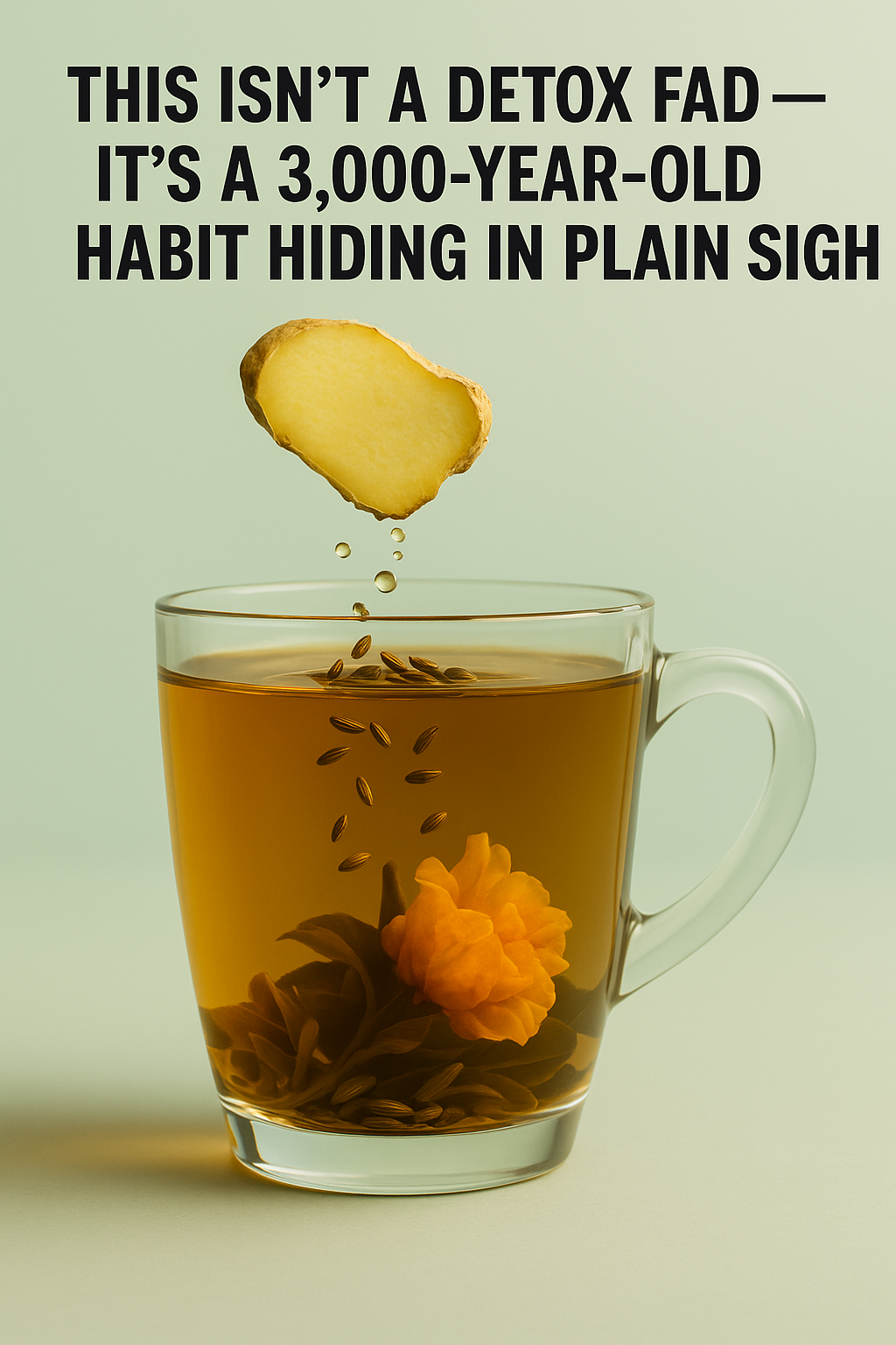 This Isn't a Detox Fad — It's a 3,000-Year-Old Habit Hiding in Plain Sight