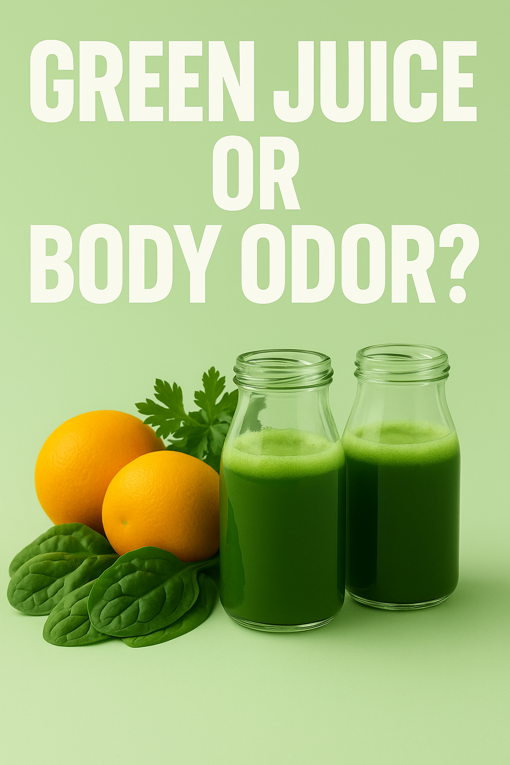 This 5-Ingredient Green Juice Might Be the Reason Your Friends Say You Smell Fresher