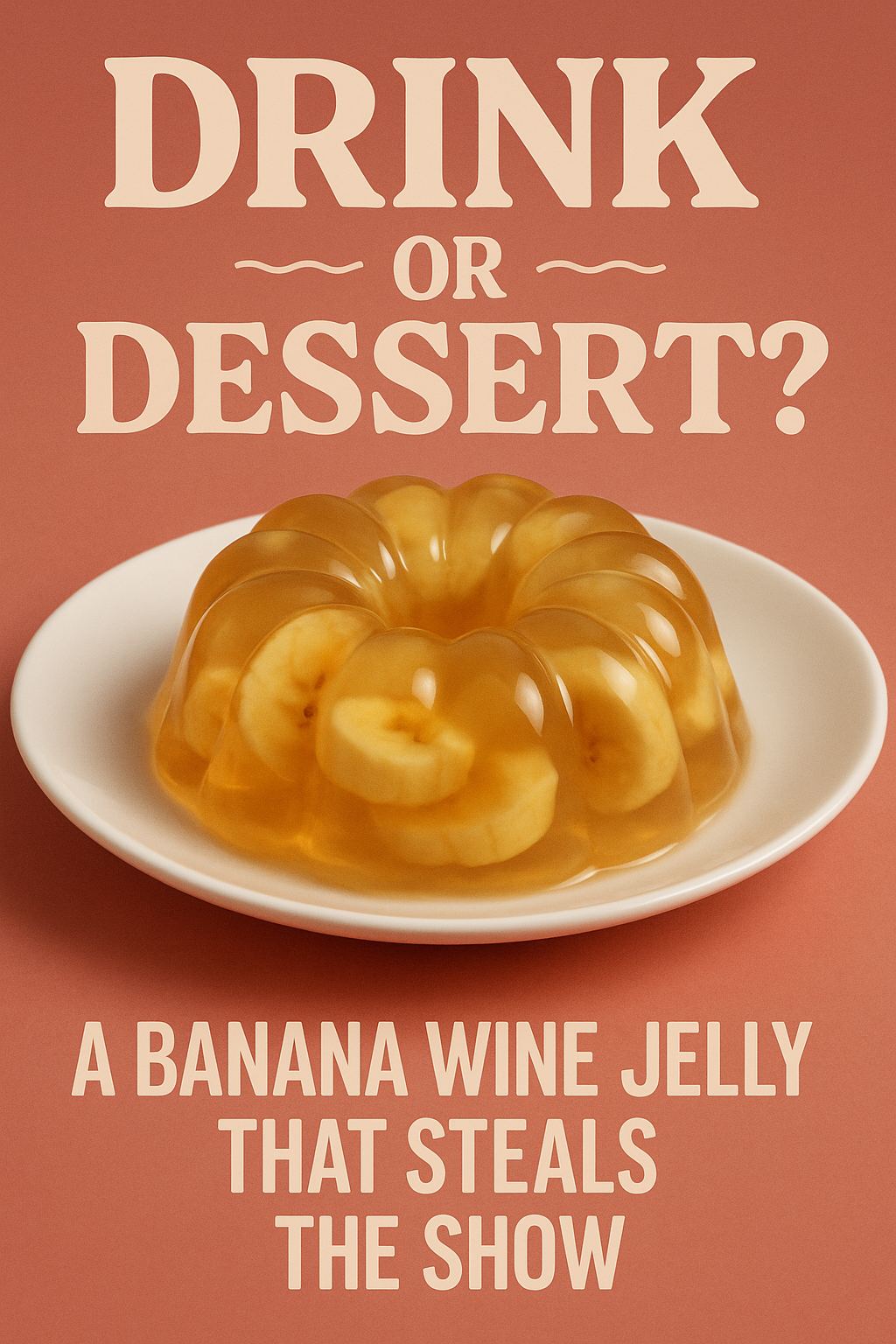 When Wine Becomes Dessert: A Banana Wine Jelly That Steals the Show
