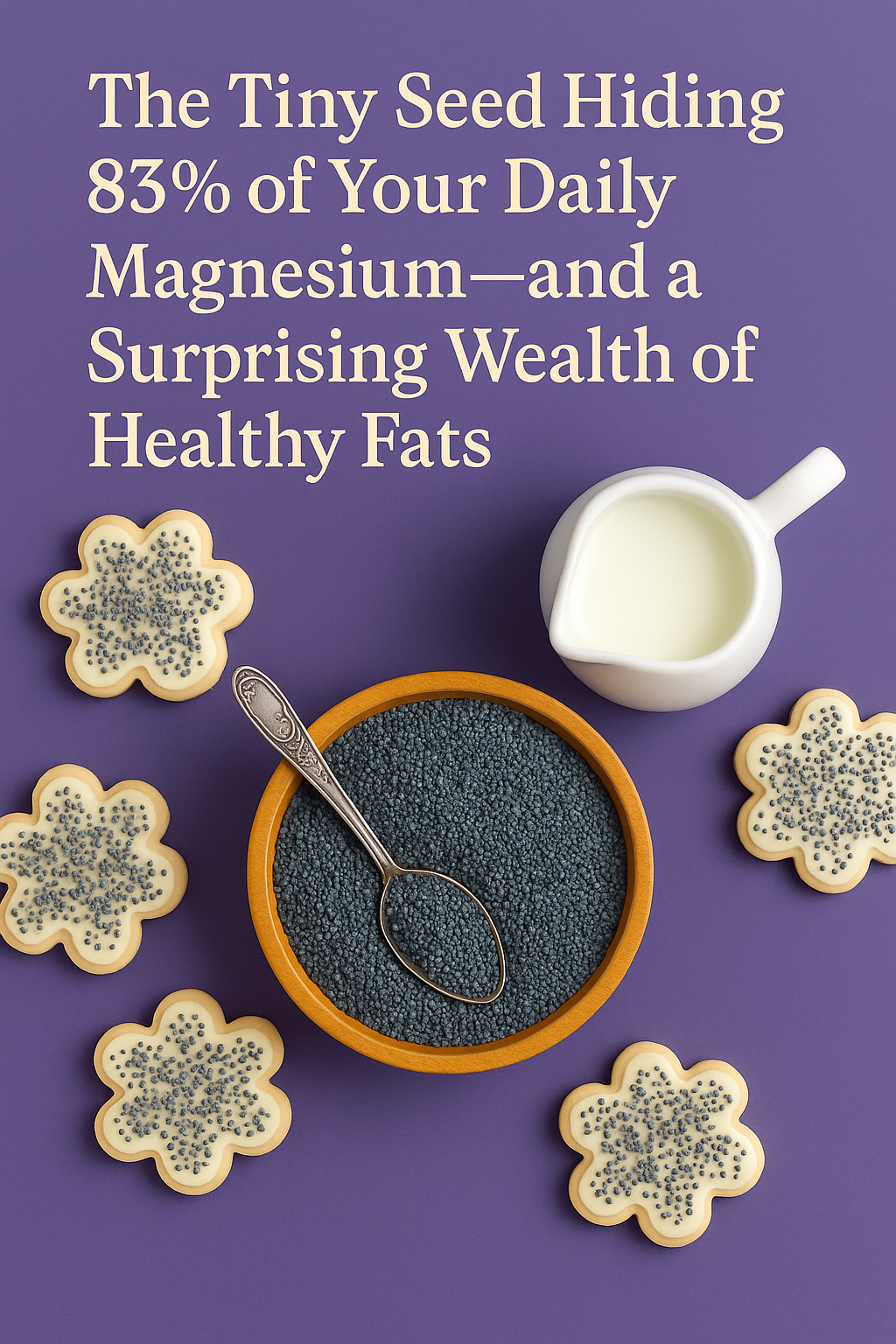 The Tiny Seed Hiding 83% of Your Daily Magnesium — and a Surprising Wealth of Healthy Fats