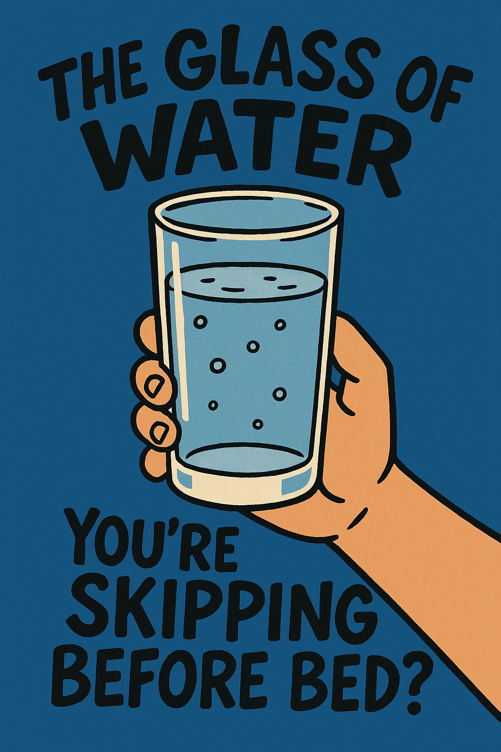 The Glass of Water You're Skipping Before Bed - and Why It Might Be Behind Your Partner's Snoring