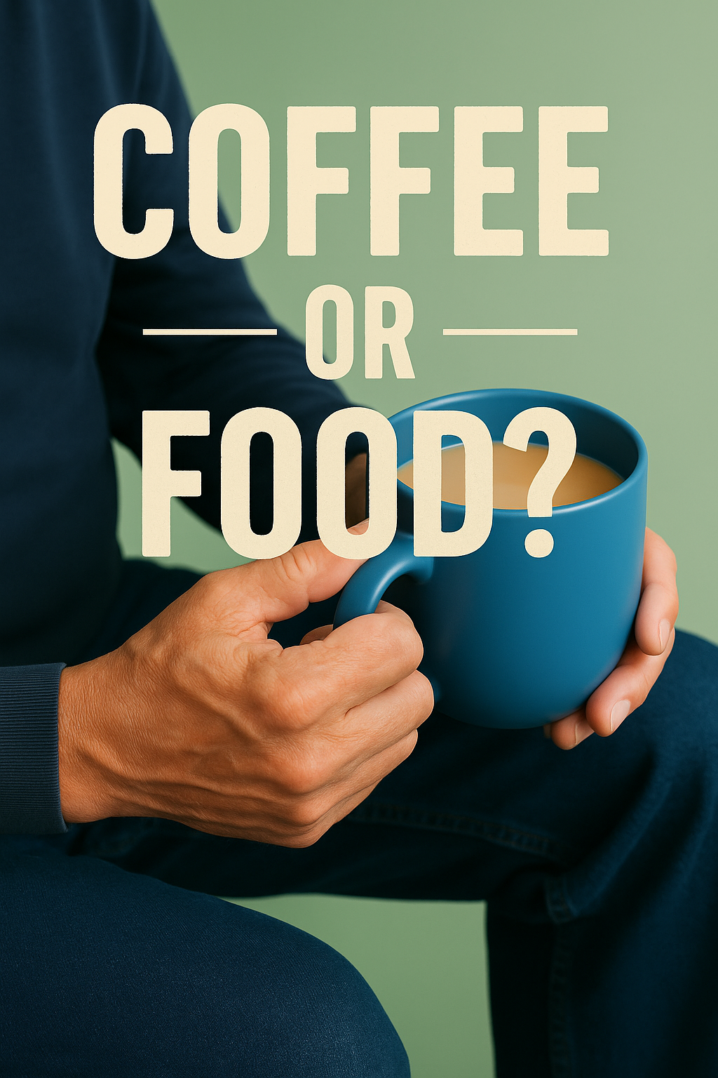 Coffee Won't Kill Your Hunger — But the Sight of a Full Plate Just Might