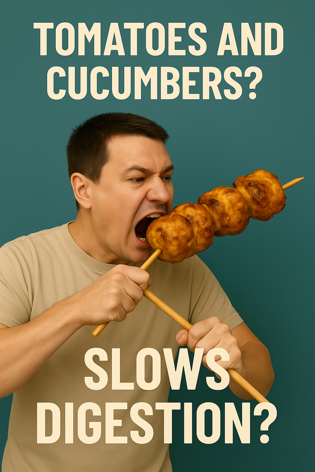 Tomato and Cucumber Salad? One of Nine Food Pairings People Say Doesn't Sit Well