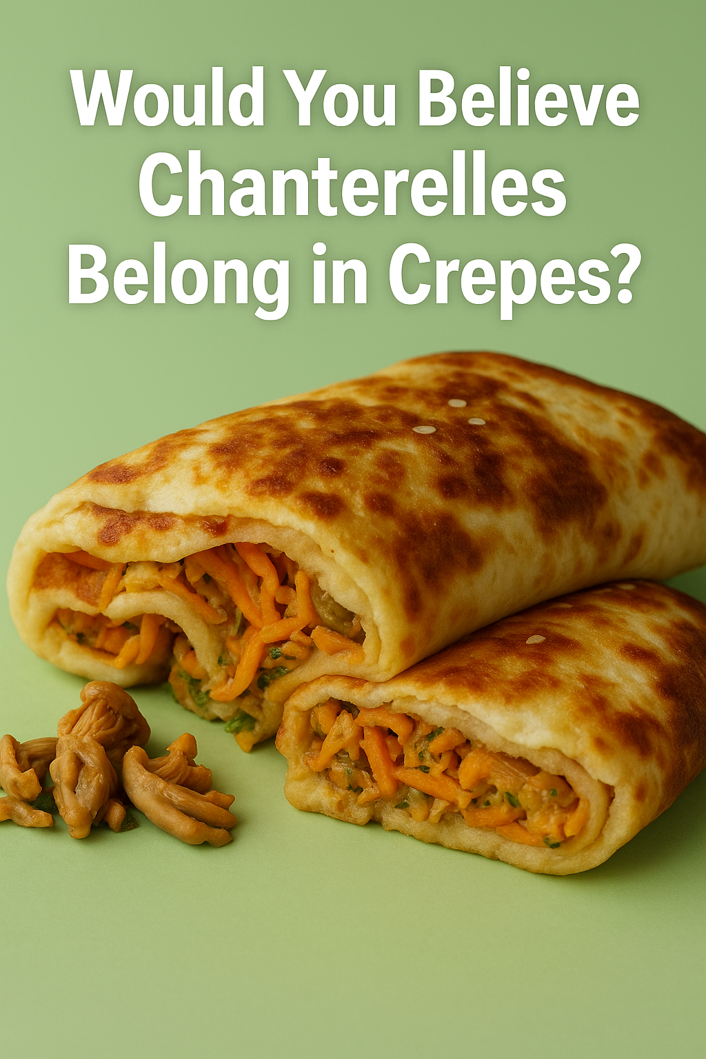 Would You Believe Chanterelles Belong in Crepes? This Recipe Will Change How You See These Forest Treasures