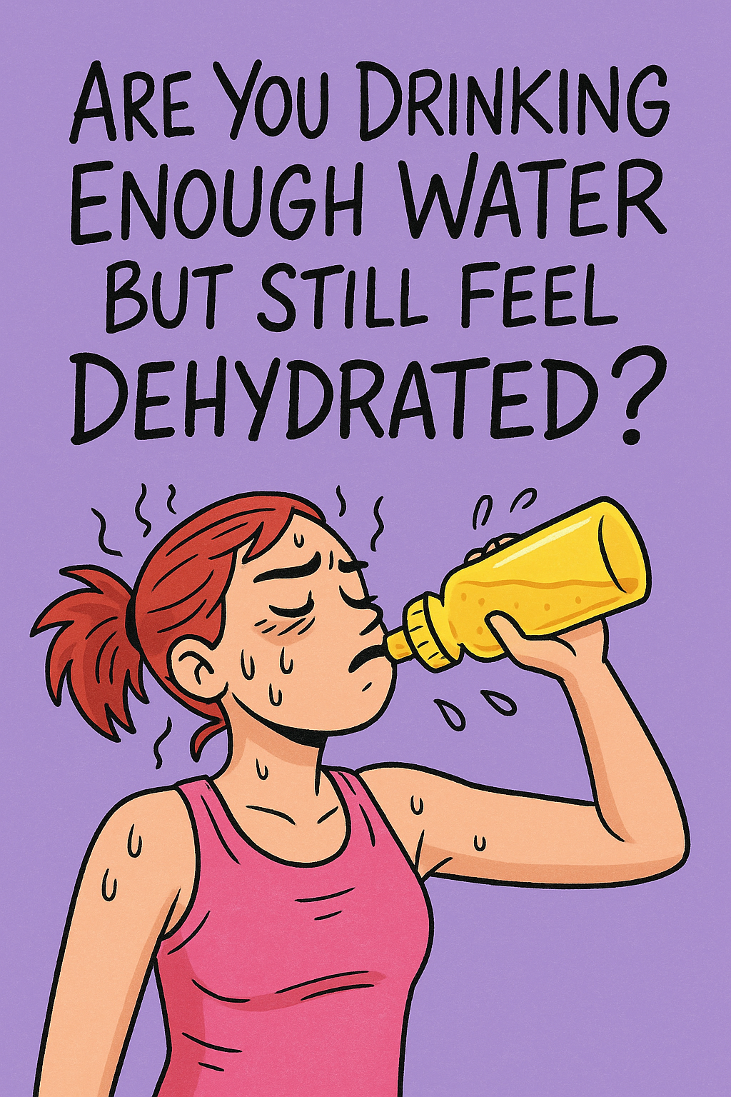 Are You Drinking Enough Water But Still Feel Dehydrated? Your Sleep, Your Sugar Habit — Even Your Flight — Could Be to Blame
