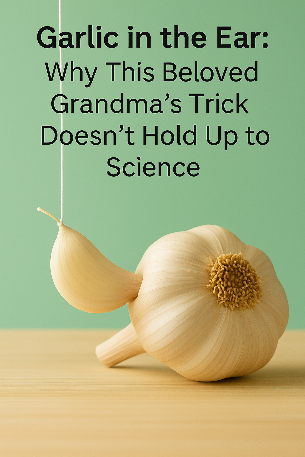 Garlic in the Ear: Why This Beloved Grandma's Trick Doesn't Hold Up to Science