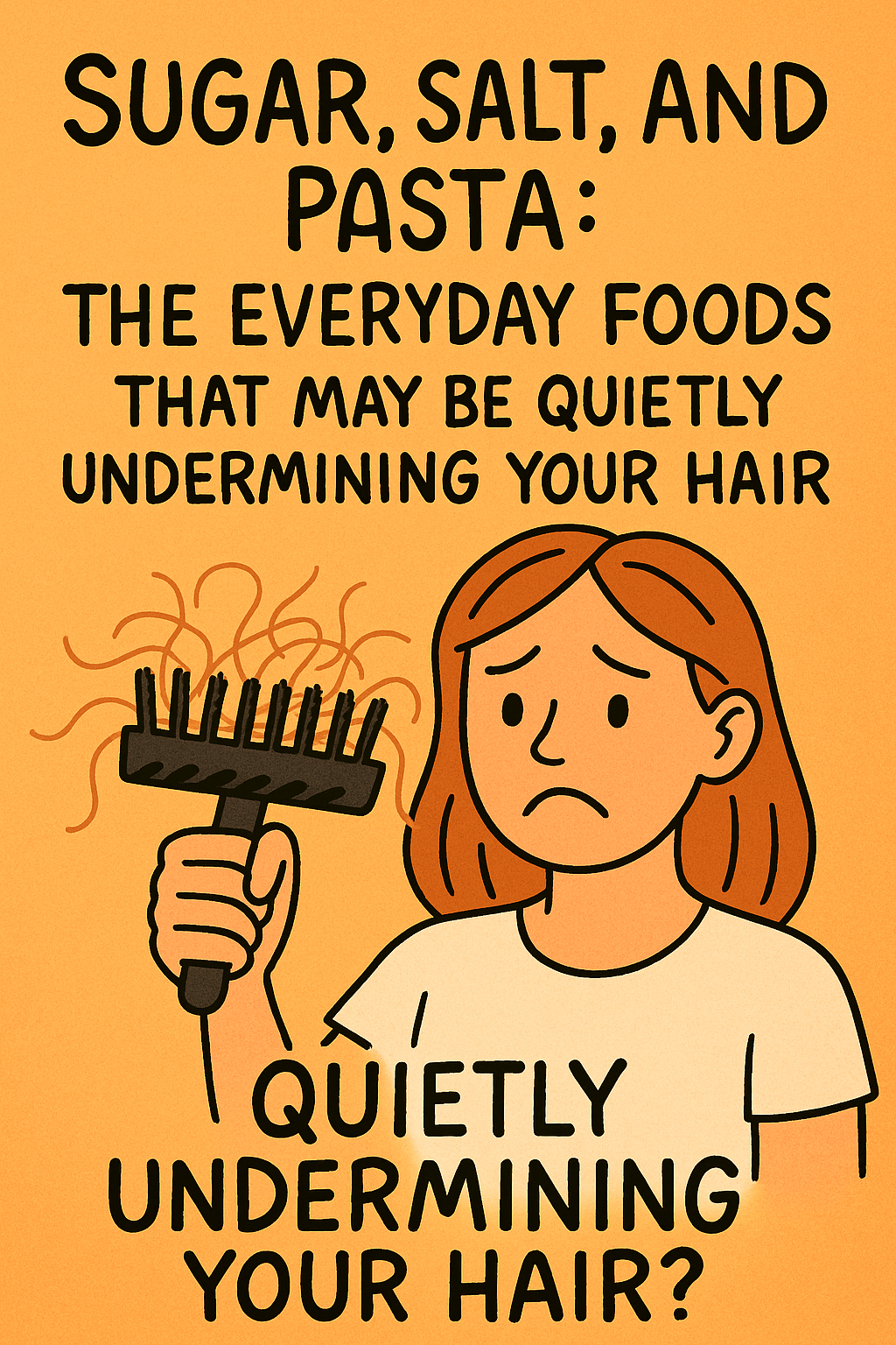 Sugar, Salt, and Pasta: The Everyday Foods That May Be Quietly Undermining Your Hair
