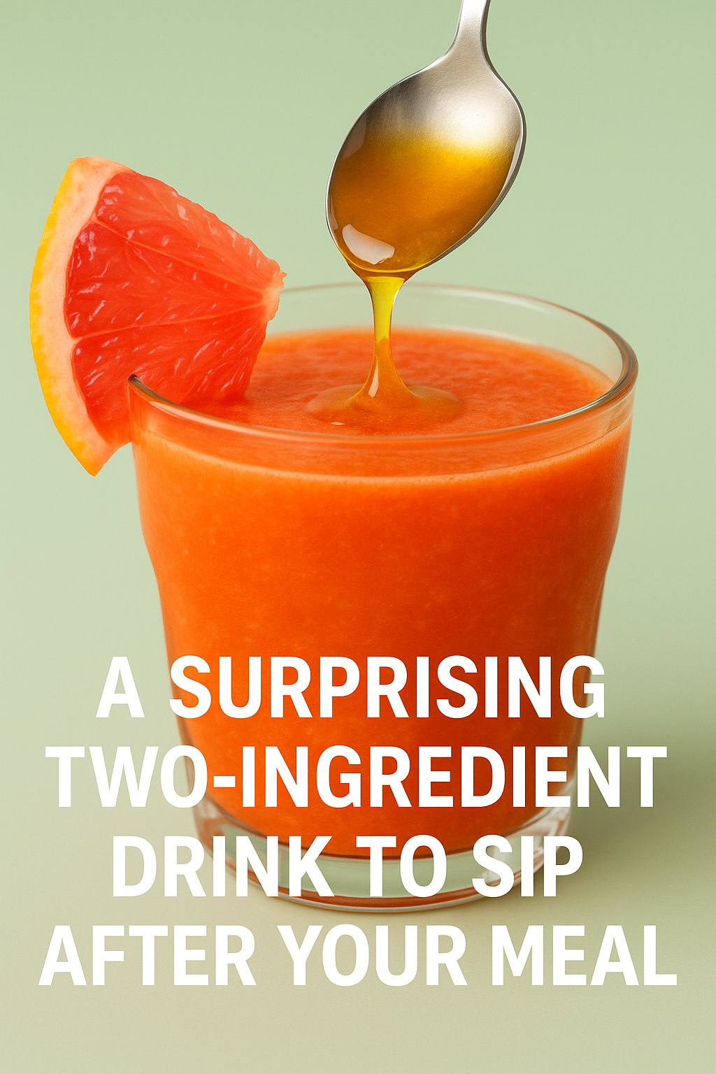 A Surprising Two-Ingredient Drink to Sip After Your Meal – A Refreshing Helper on Your Weight-Loss Journey