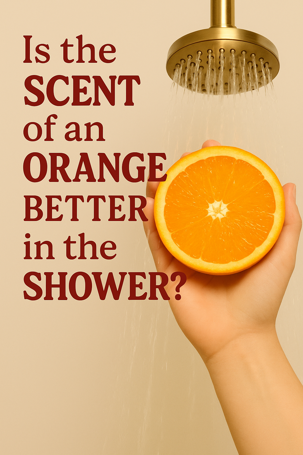 Why Are Millions of People Eating Oranges in the Shower? The Viral Trend with Real Science Behind It