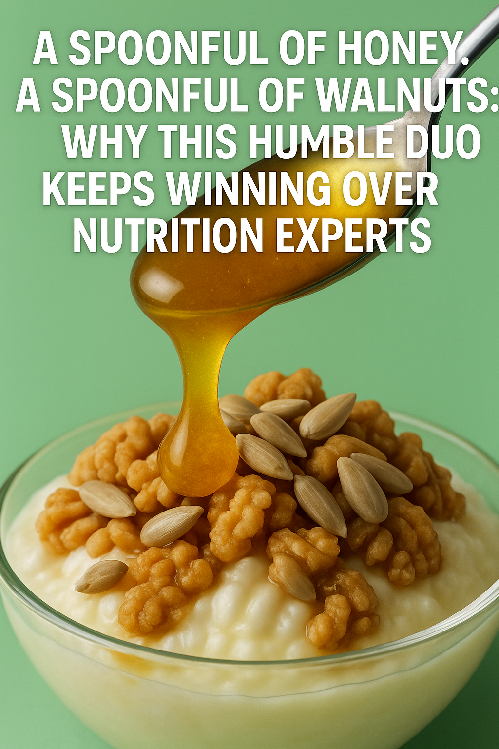 A Spoonful of Honey, a Spoonful of Walnuts: Why This Humble Duo Keeps Winning Over Nutrition Experts