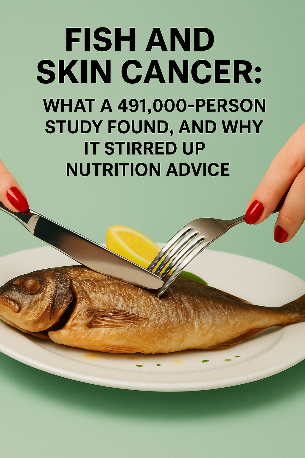 Fish and Skin Cancer: What a 491,000-Person Study Found, and Why It Stirred Up Nutrition Advice